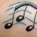 tattoo galleries/ - Music notes tattoo